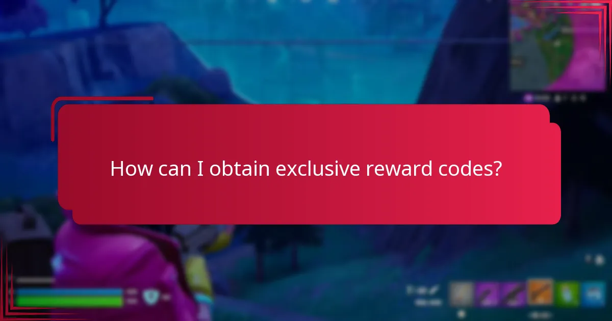 Which promotional events offer exclusive reward codes?
