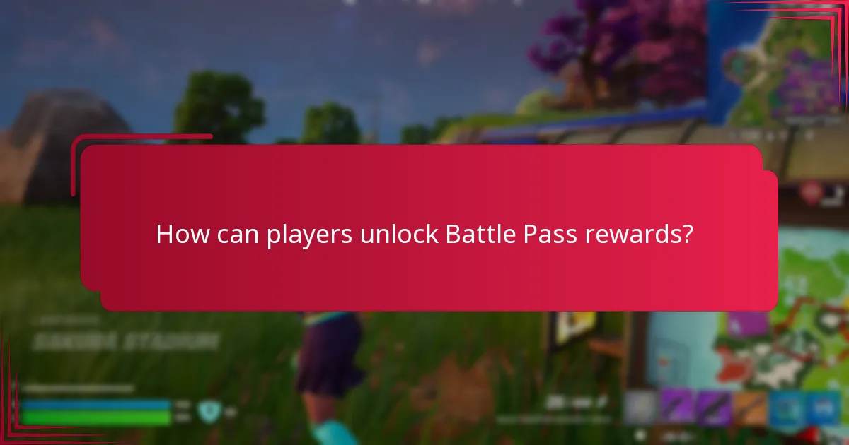 How can players unlock Battle Pass rewards?