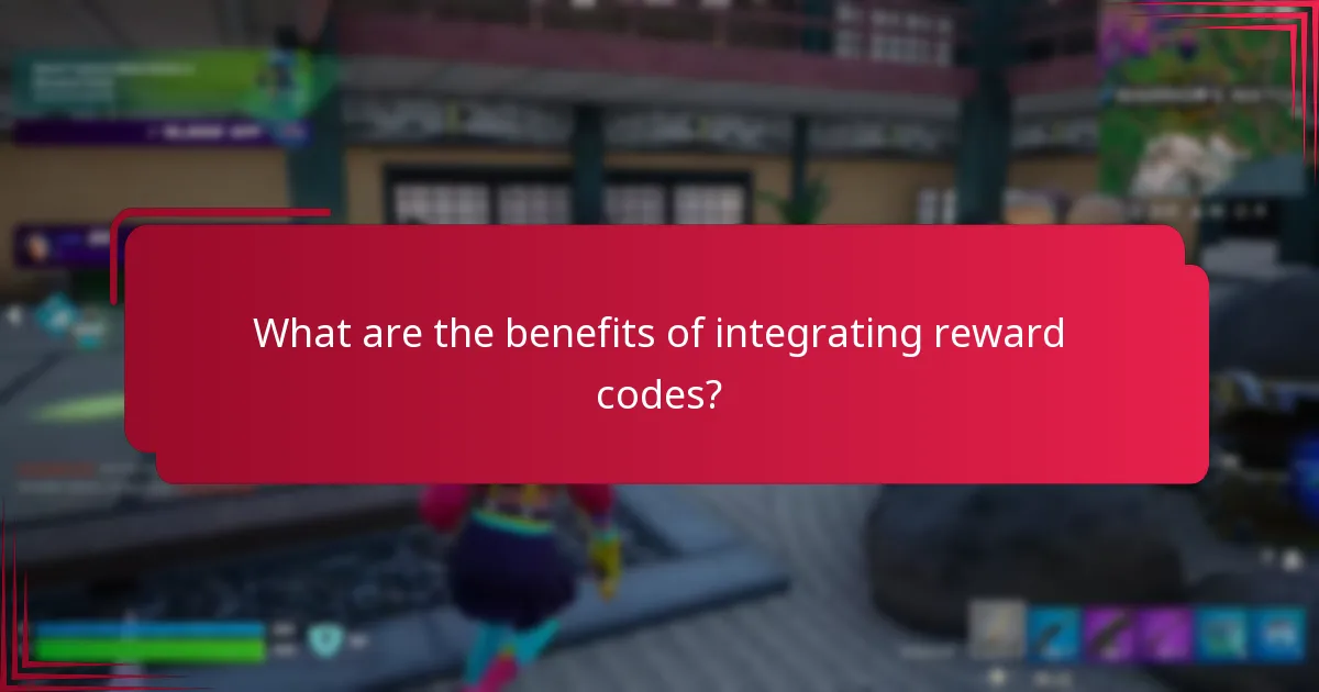 How do I set up reward code integration?
