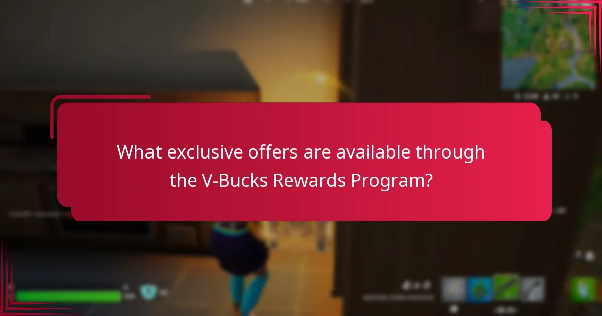 How can I earn V-Bucks through the Rewards Program?
