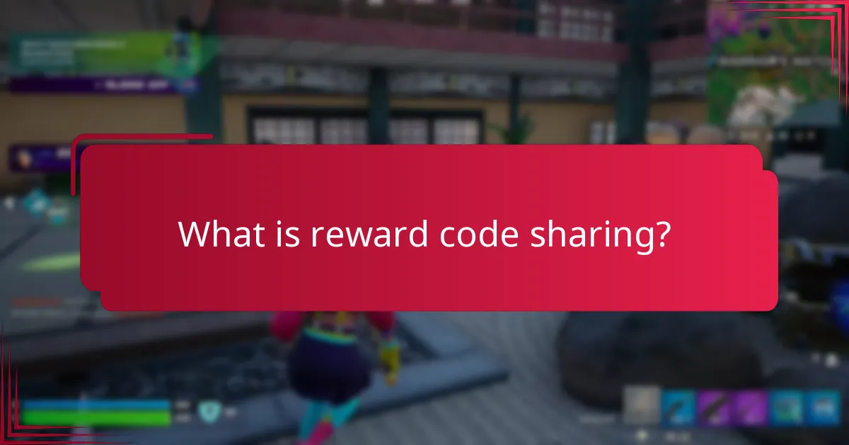 What are some real-life examples of reward code sharing?